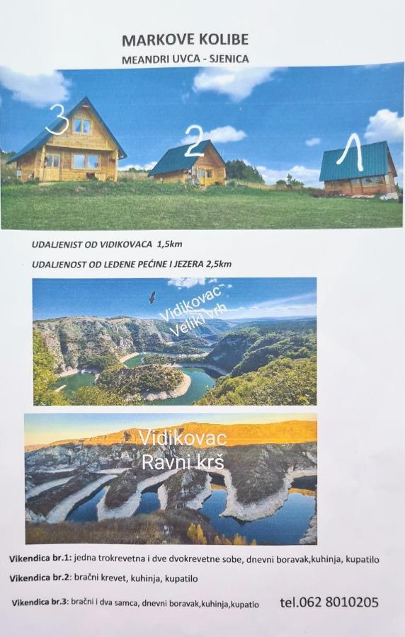 Markove Kolibe 2, Uvac Sjenica Zewnętrze zdjęcie